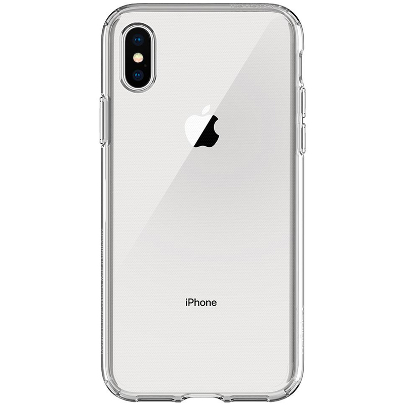 Husa iPhone X, iPhone 10 Spigen Liquid Crystal, transparenta