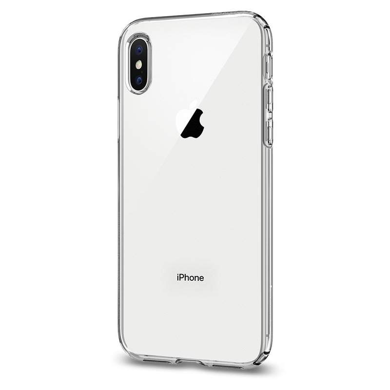 Husa iPhone X, iPhone 10 Spigen Liquid Crystal, transparenta