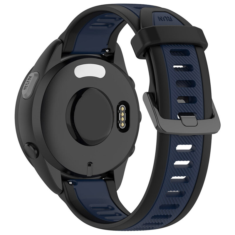 Curea Huawei Watch GT 5 Pro 42mm Techsuit, bleumarin, W053
