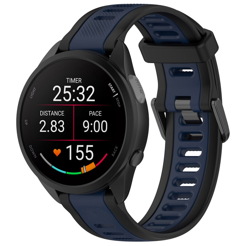 Curea Huawei Watch GT 5 Pro 42mm Techsuit, bleumarin, W053
