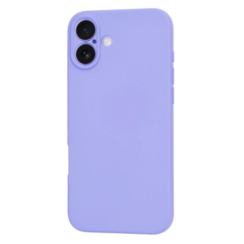 Husa silicon iPhone 16 Techsuit SoftFlex, violet