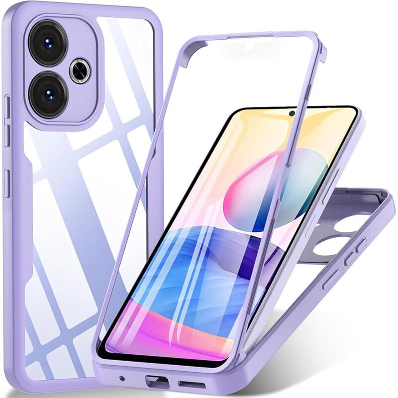 Husa 360° Xiaomi Poco M6 4G Techsuit ColorVerse, mov