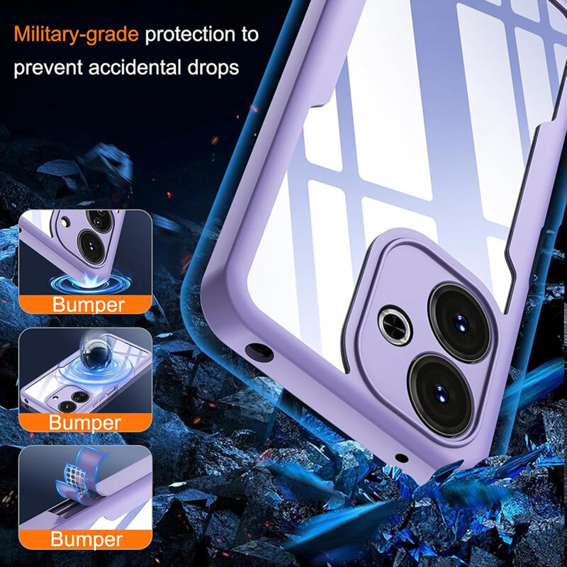 Husa 360° Xiaomi Redmi 13 Techsuit ColorVerse, roz