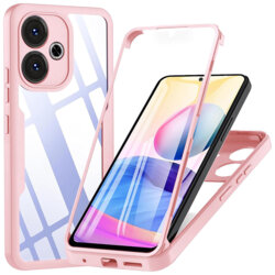 Husa 360° Xiaomi Poco M6 4G Techsuit ColorVerse, roz