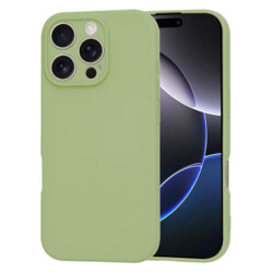 Husa silicon iPhone 16 Pro Max Techsuit SoftFlex, verde