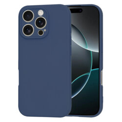 Husa silicon iPhone 16 Pro Techsuit SoftFlex, bleumarin