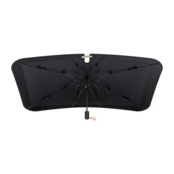 Parasolar auto pliabil tip umbrela Baseus, negru, 134 x 75cm