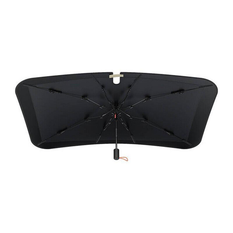 Parasolar auto pliabil tip umbrela Baseus, negru, 134 x 75cm