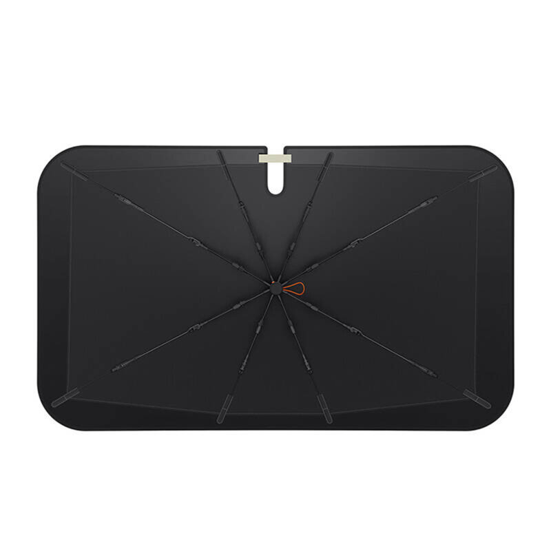 Parasolar auto pliabil tip umbrela Baseus, negru, 134 x 75cm