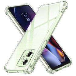 Husa Motorola Moto G55 Techsuit Shockproof Clear Silicone, transparenta