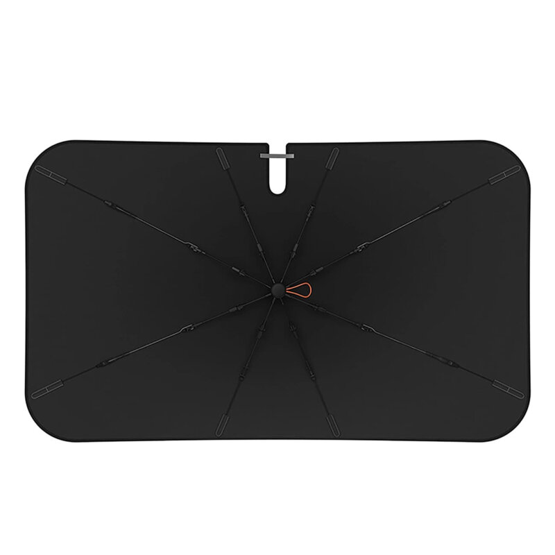 Parasolar auto pliabil tip umbrela Baseus, negru, 142 x 75cm