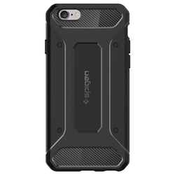 Bumper Spigen iPhone 6, 6S Rugged Armor - Black