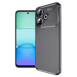 Husa Xiaomi Redmi 13 Techsuit CarbonFiber, negru