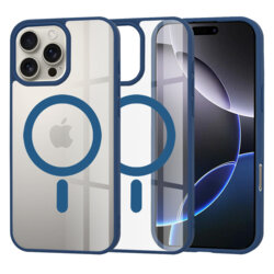 Husa iPhone 16 Pro Max Techsuit MagSafe Pro, albastru
