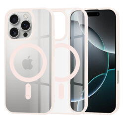 Husa iPhone 16 Pro Techsuit MagSafe Pro, roz