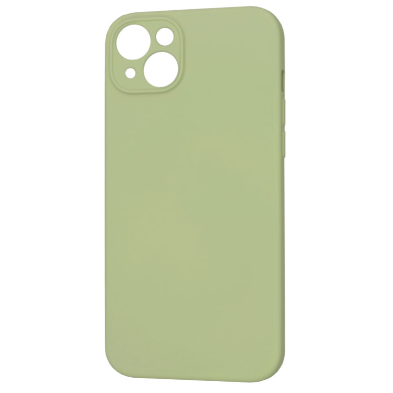 Husa silicon iPhone 15 Plus Techsuit SoftFlex MagSafe, verde