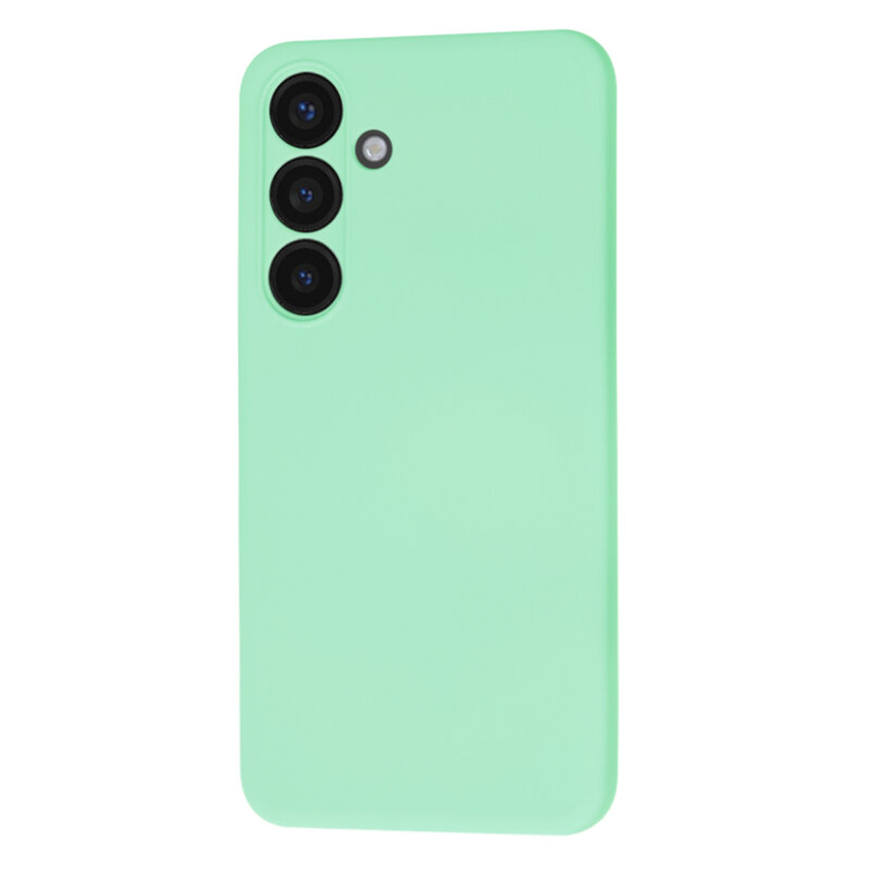 Husa silicon Samsung Galaxy S24 Techsuit SoftFlex MagSafe, verde deschis