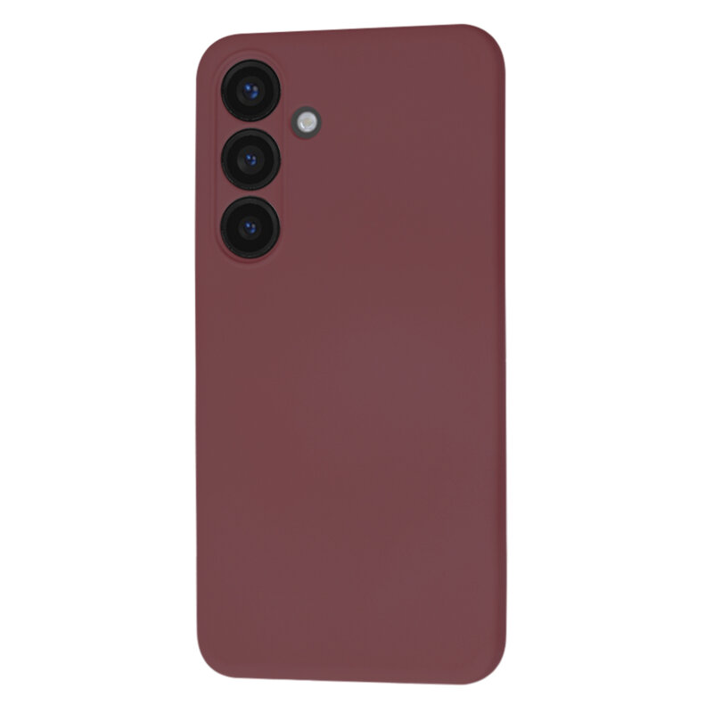 Husa silicon Samsung Galaxy S24 Techsuit SoftFlex MagSafe, bordo