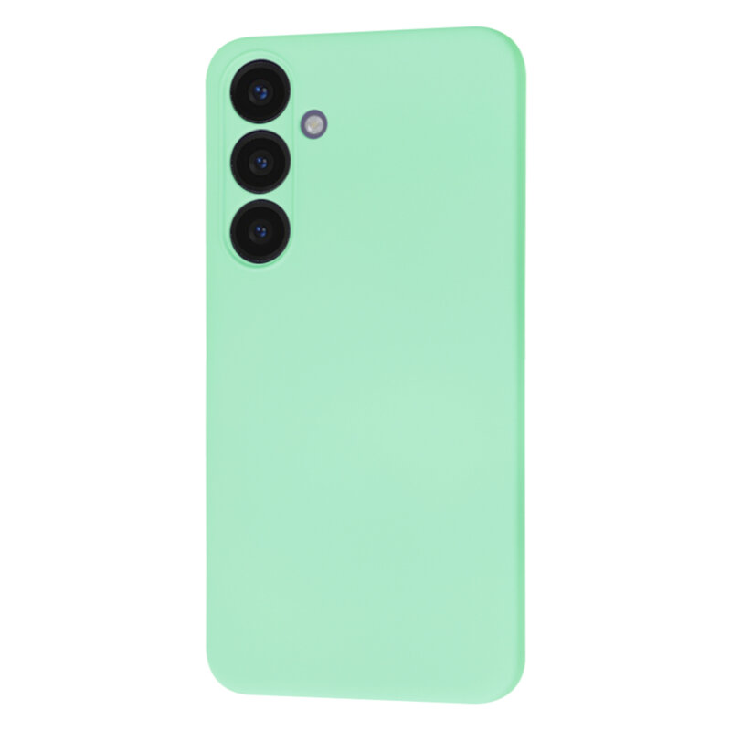 Husa silicon Samsung Galaxy S24 Plus Techsuit SoftFlex MagSafe, verde deschis