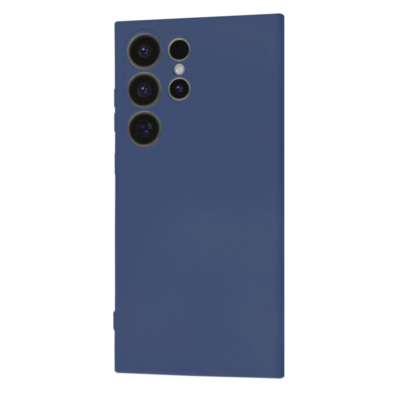Husa silicon Samsung Galaxy S24 Ultra Techsuit SoftFlex MagSafe, bleumarin