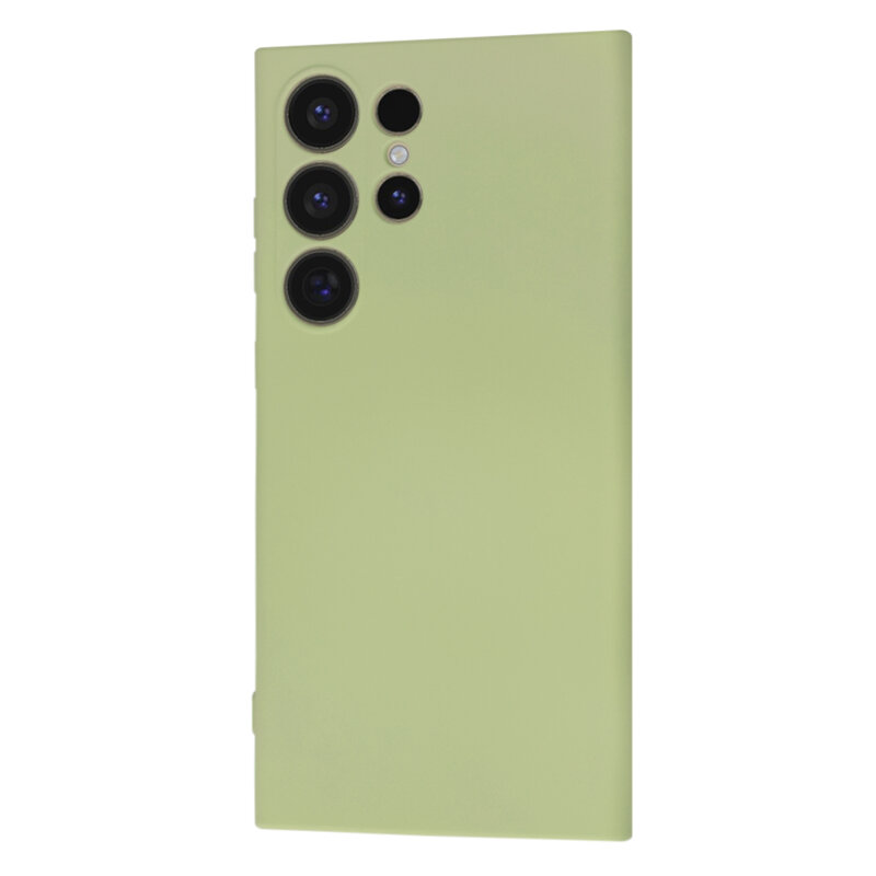 Husa silicon Samsung Galaxy S24 Ultra Techsuit SoftFlex MagSafe, verde