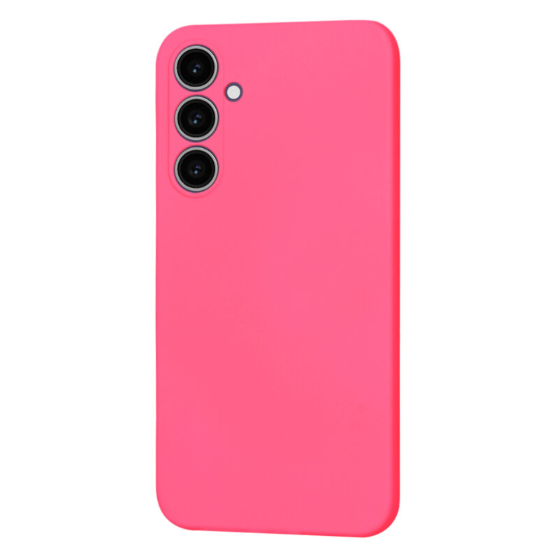 Husa silicon Samsung Galaxy S23 FE Techsuit SoftFlex MagSafe, fucsia