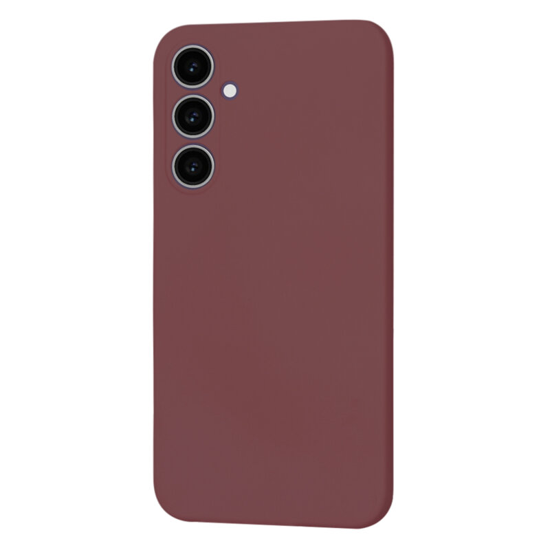 Husa silicon Samsung Galaxy S23 FE Techsuit SoftFlex MagSafe, bordo
