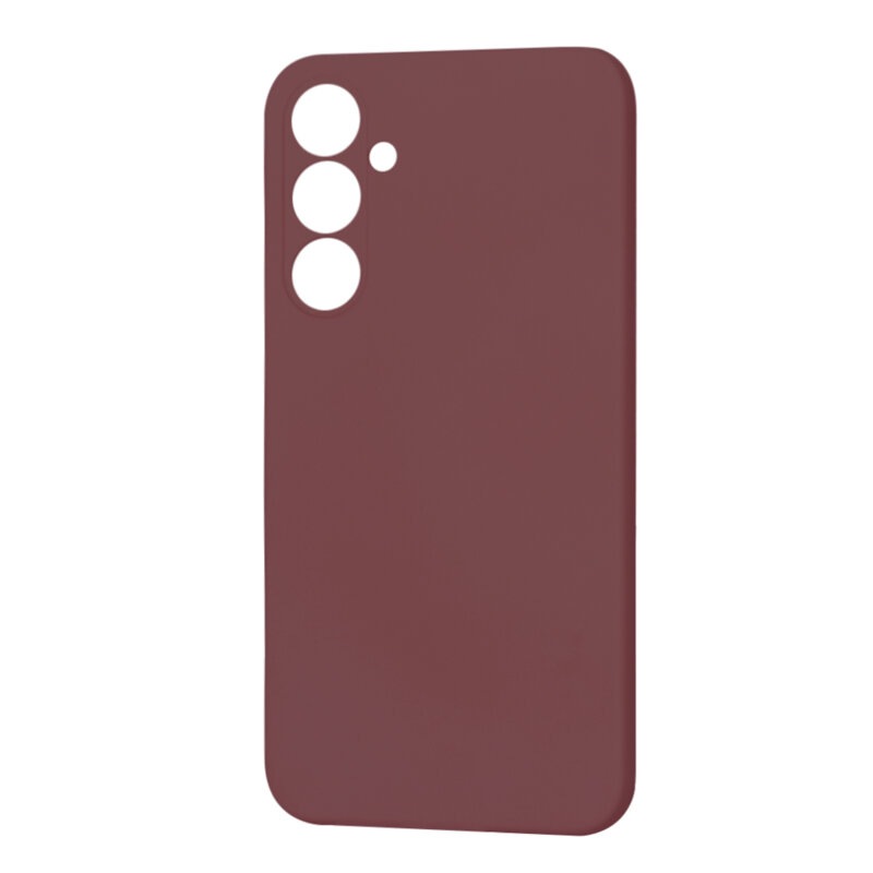 Husa silicon Samsung Galaxy S23 FE Techsuit SoftFlex MagSafe, bordo