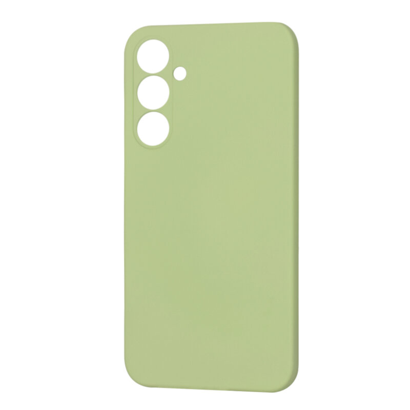 Husa silicon Samsung Galaxy S23 FE Techsuit SoftFlex MagSafe, verde