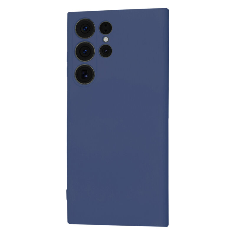 Husa silicon Samsung Galaxy S23 Ultra Techsuit SoftFlex MagSafe, bleumarin