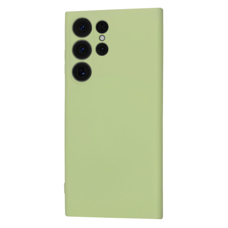 Husa silicon Samsung Galaxy S23 Ultra Techsuit SoftFlex MagSafe, verde
