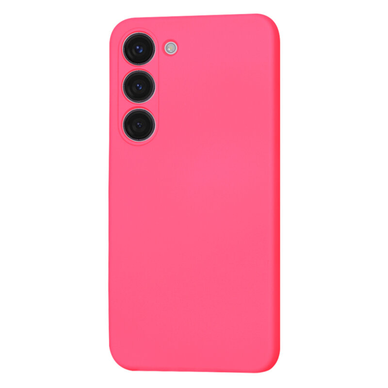 Husa silicon Samsung Galaxy S23 Techsuit SoftFlex MagSafe, fucsia
