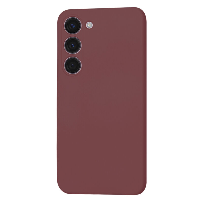 Husa silicon Samsung Galaxy S23 Techsuit SoftFlex MagSafe, bordo