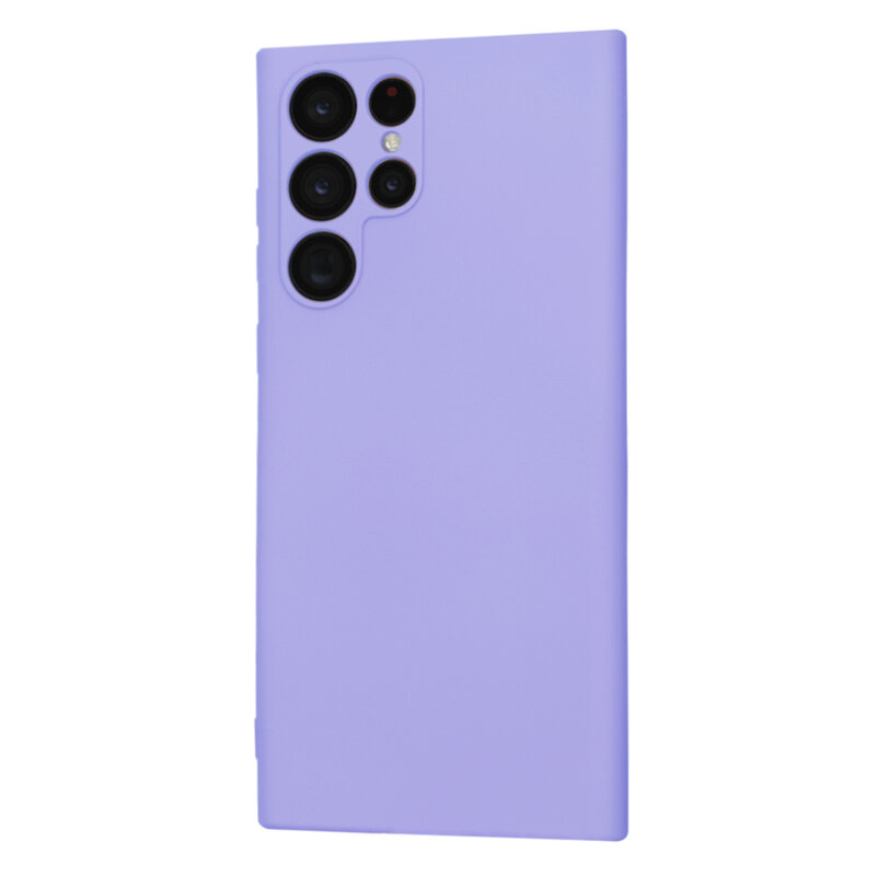 Husa silicon Samsung Galaxy S22 Ultra 5G Techsuit SoftFlex MagSafe, violet