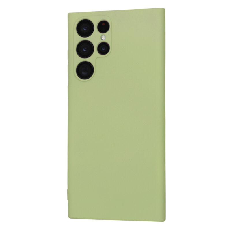 Husa silicon Samsung Galaxy S22 Ultra 5G Techsuit SoftFlex MagSafe, verde