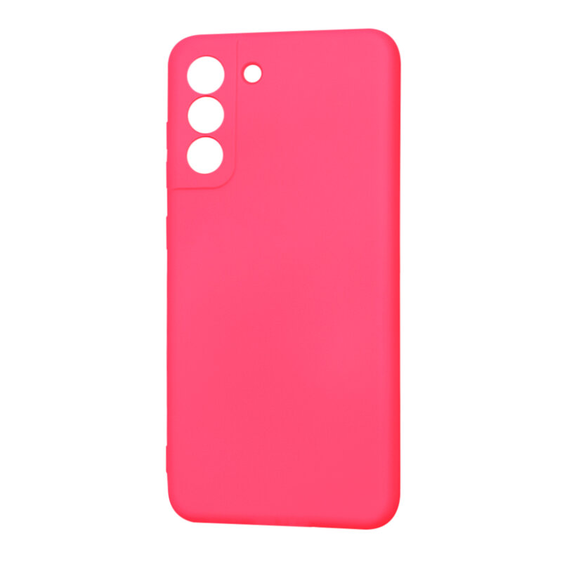 Husa silicon Samsung Galaxy S21 FE 5G Techsuit SoftFlex MagSafe, fucsia
