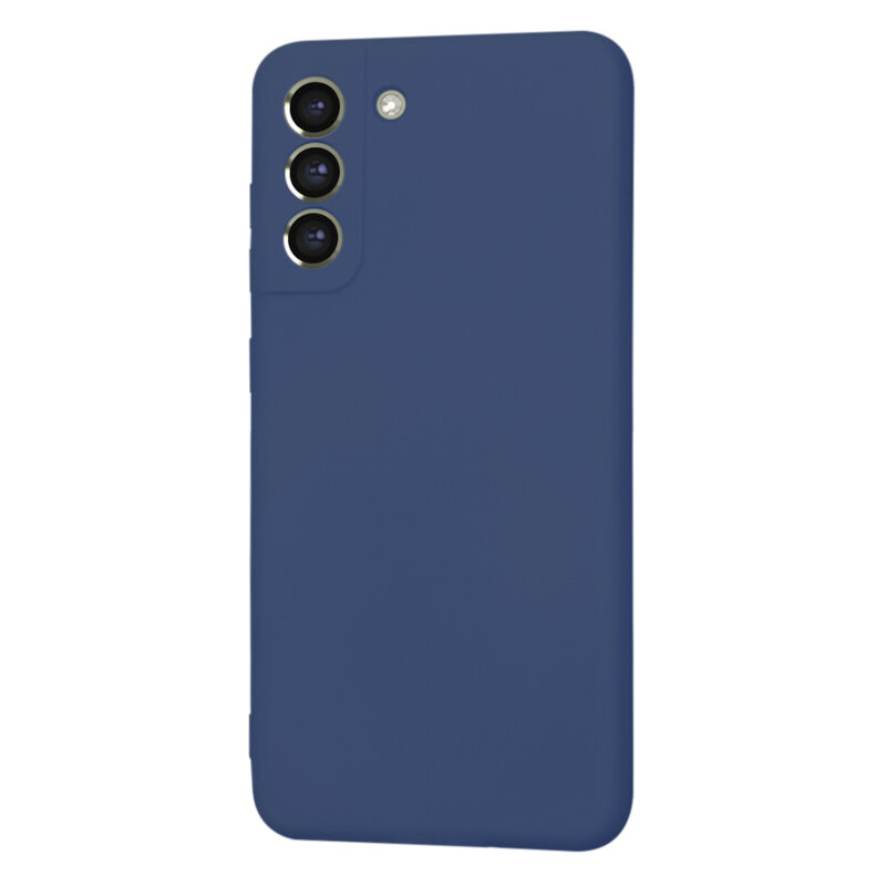 Husa silicon Samsung Galaxy S21 FE 5G Techsuit SoftFlex MagSafe, bleumarin