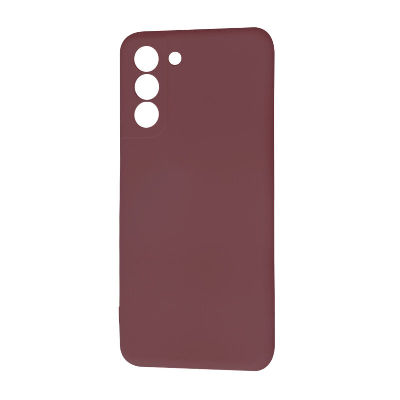 Husa silicon Samsung Galaxy S21 5G Techsuit SoftFlex MagSafe, bordo