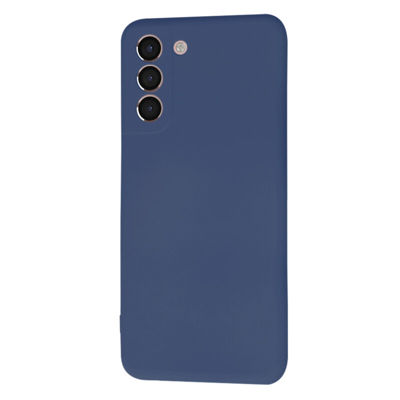 Husa silicon Samsung Galaxy S21 5G Techsuit SoftFlex MagSafe, bleumarin