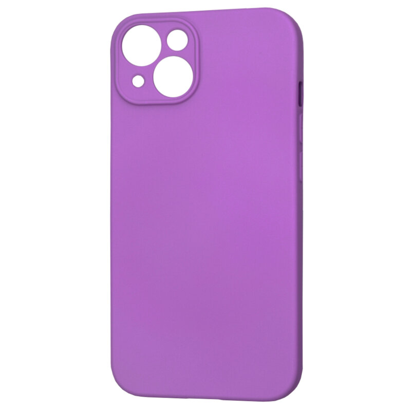 Husa silicon iPhone 15 Techsuit SoftFlex MagSafe, mov