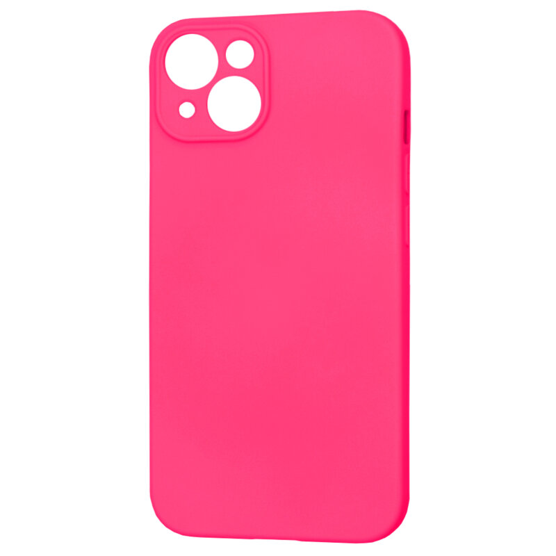 Husa silicon iPhone 15 Techsuit SoftFlex MagSafe, fucsia