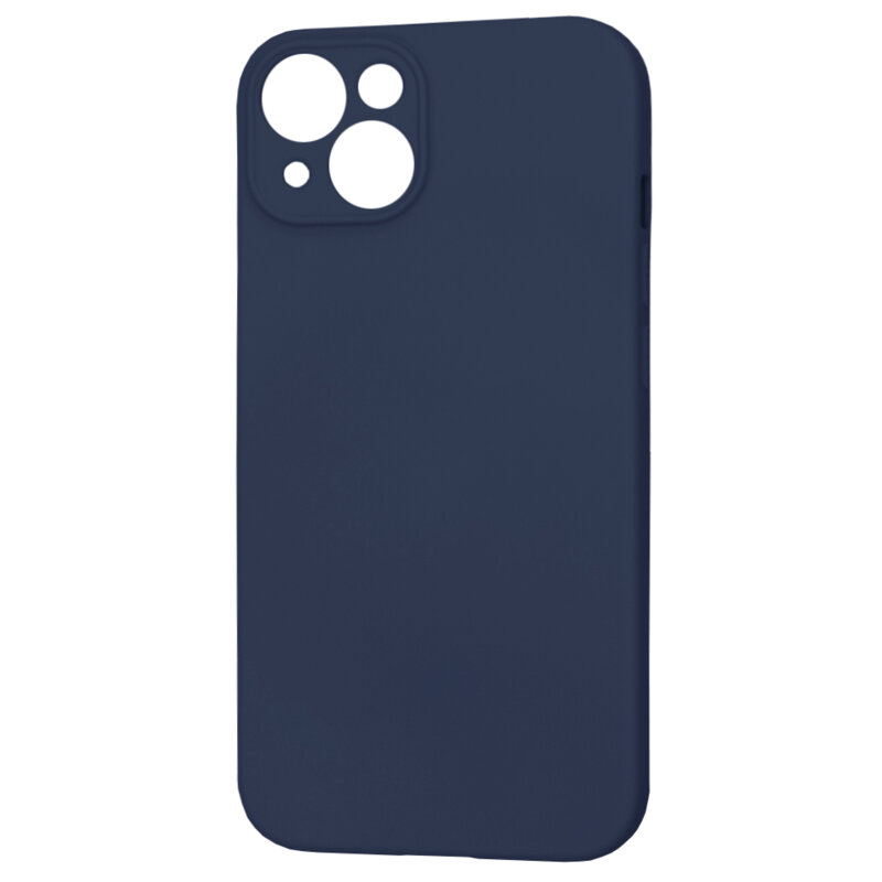 Husa silicon iPhone 15 Techsuit SoftFlex MagSafe, bleumarin
