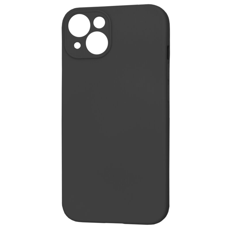 Husa silicon iPhone 15 Techsuit SoftFlex MagSafe, negru