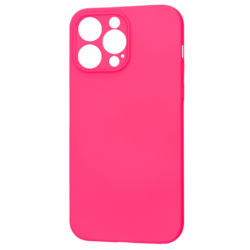 Husa silicon iPhone 14 Pro Max Techsuit SoftFlex MagSafe, fucsia