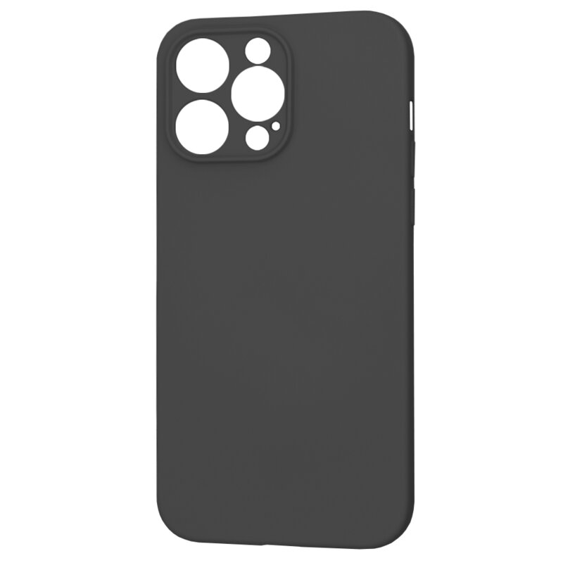 Husa silicon iPhone 14 Pro Max Techsuit SoftFlex MagSafe, negru