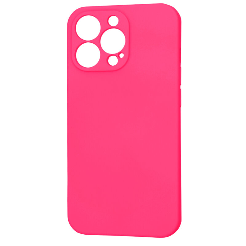 Husa silicon iPhone 13 Pro Techsuit SoftFlex MagSafe, fucsia