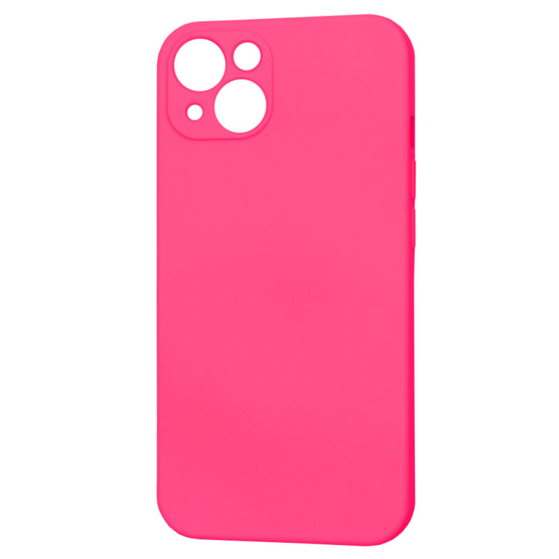 Husa silicon iPhone 13 Techsuit SoftFlex MagSafe, fucsia