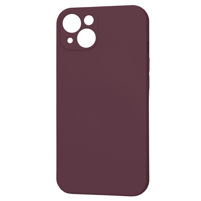 Husa silicon iPhone 13 Techsuit SoftFlex MagSafe, bordo