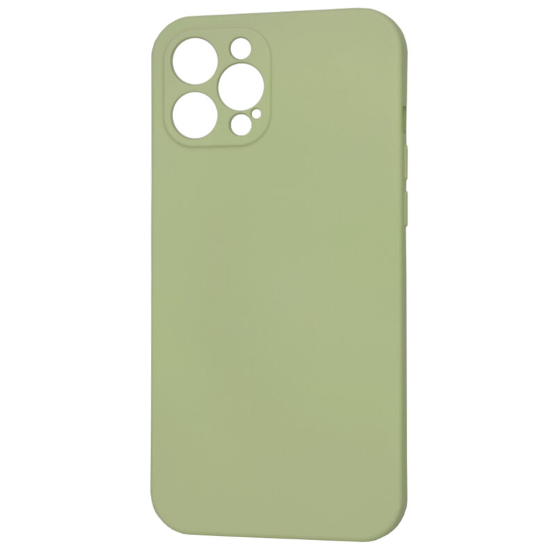 Husa silicon iPhone 12 Pro Max Techsuit SoftFlex MagSafe, verde