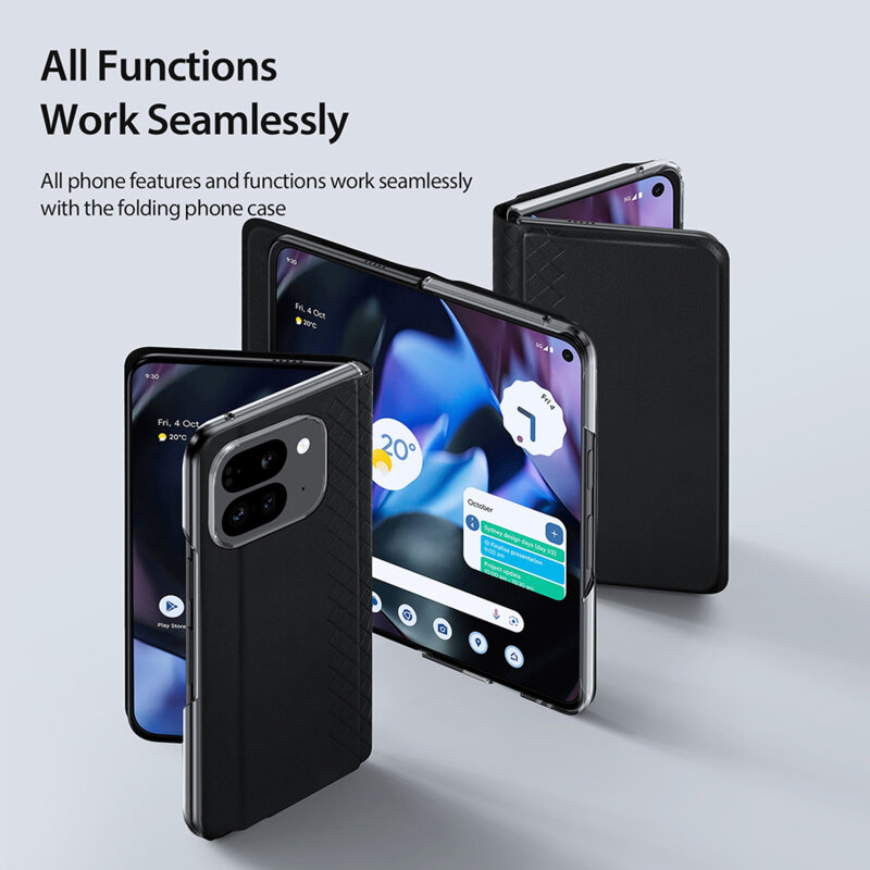 Husa Google Pixel 9 Pro Fold Dux Ducis Bril, albastru